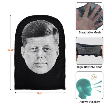 Funny Costume Headwear Upload Photo Vintage Patriotic - Personalized Balaclava Mask