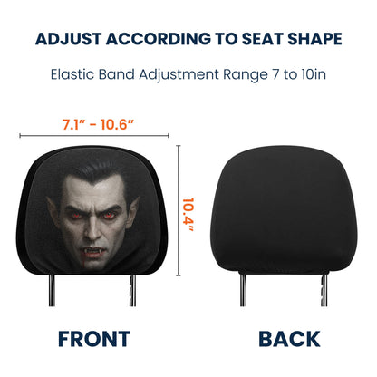 Halloween Horror Passenger - Personalized Car Headrest Covers